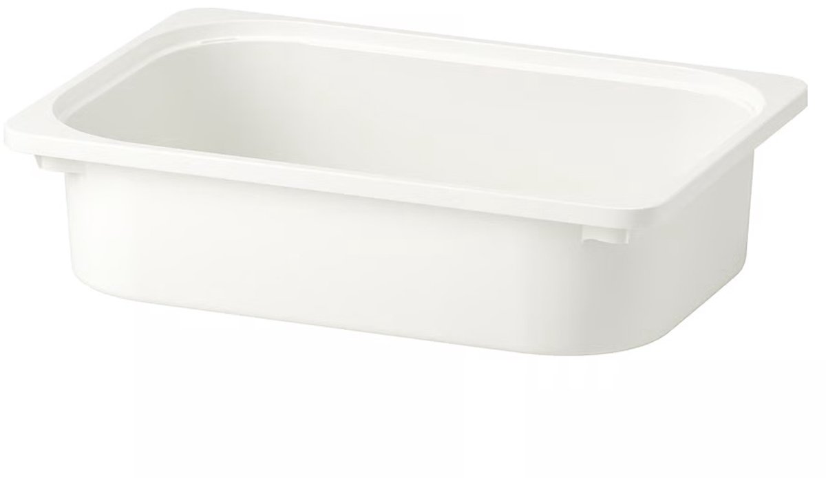 IKEA TROFAST Opbergbak Wit 42x30x10 cm - Perfect voor Kinderkamer
