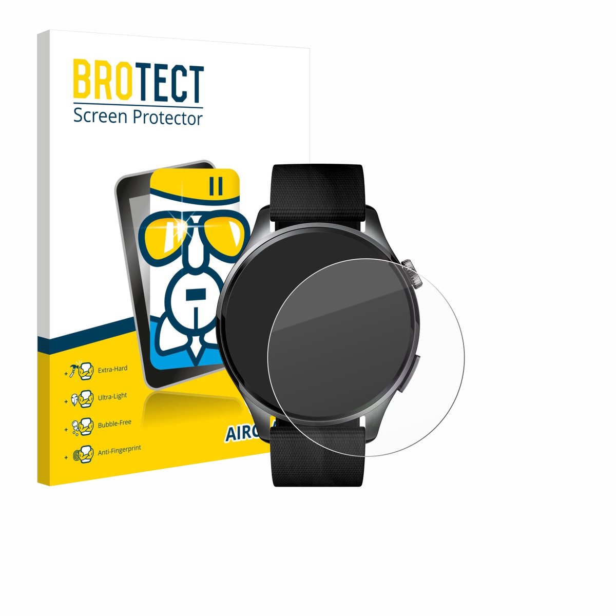 Screenprotector voor Xiaomi Watch 5 (47 mm) Beschermglas transparant