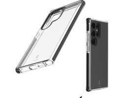 Cellularline Ultra Beschermend Hoesje - Geschikt voor Samsung Galaxy S25 Ultra - IDS Technologie & Microban & Shockproof - Transparant