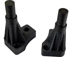 ULROAD 2 x Shaft Slide Hinge Slides Spare Part for IKEA Behjälplig Dishwasher Dishwasher Spare Parts Suspension Accessories
