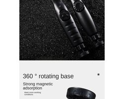 2 Stuks LED Werklamp - Oplaadbaar - 360° Magneetvoet - voor Auto Reparatie en Noodverlichting