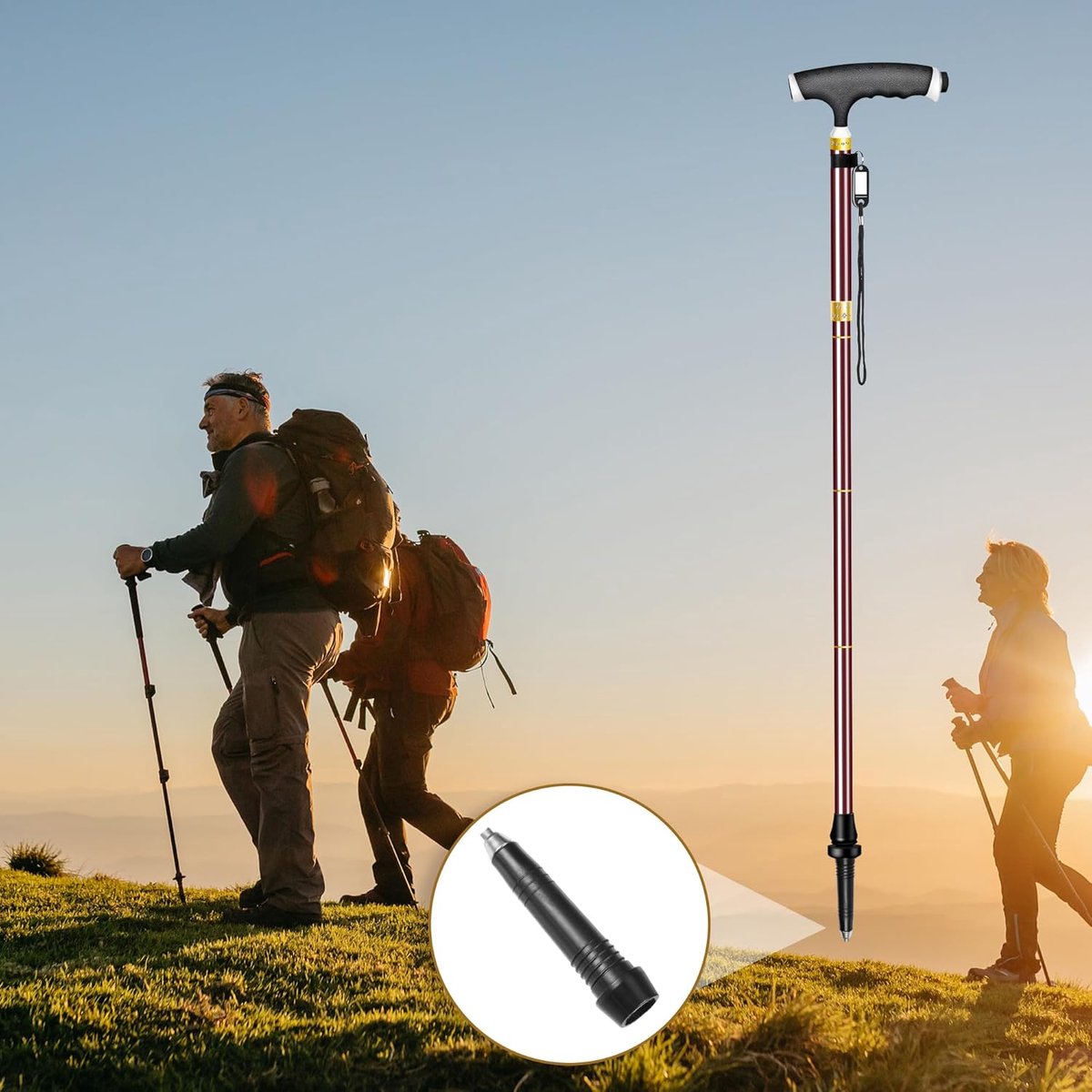 Wandelstokken Reservepunten - 4 Stuks Trekkingstokken Accessoires