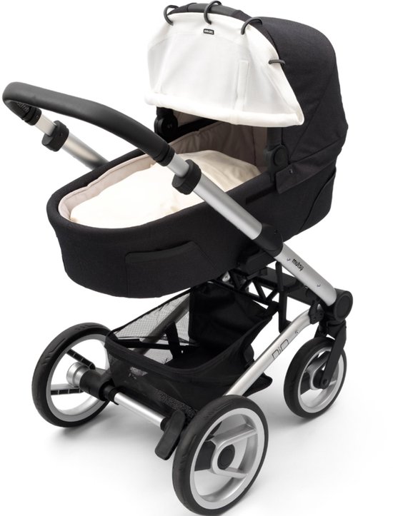 Dooky Universal Cover Zonnescherm Kinderwagen - UV bescherming voor je kind - Zonnedoek Buggy - Crème — afbeelding 5