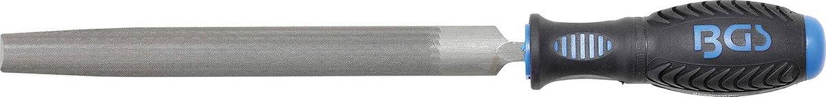 Halfronde Werkplaatsvijl 200 mm - Kapping 3