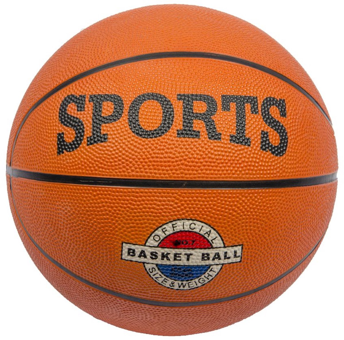 JUNIOR Professionele Basketbal Nr. / maat 5 - 1 stuks - Voor jeugd t/m ca. 12 jaar - jongens en meisjes / kinderen