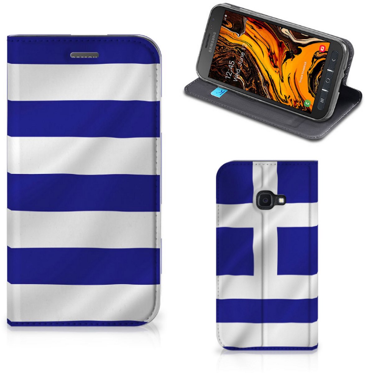 Samsung Galaxy Xcover 4s Standcase Griekenland