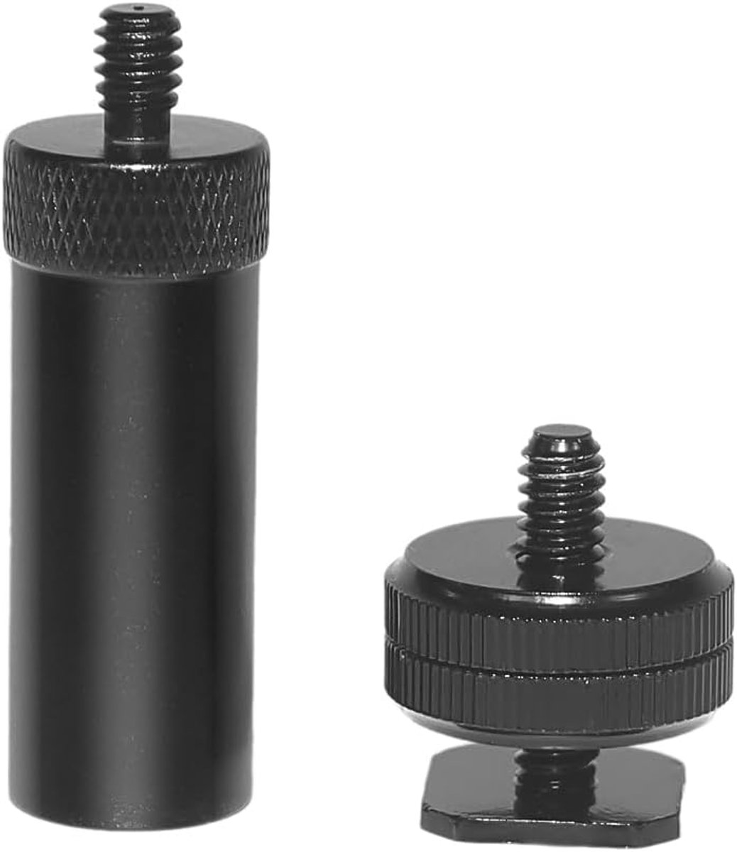 1/4 Inch Schroef Extension Kolom voor LED Licht en Camera's