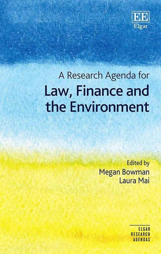 Elgar Research Agendas - A Research Agenda for Law, Finance  ... - cover