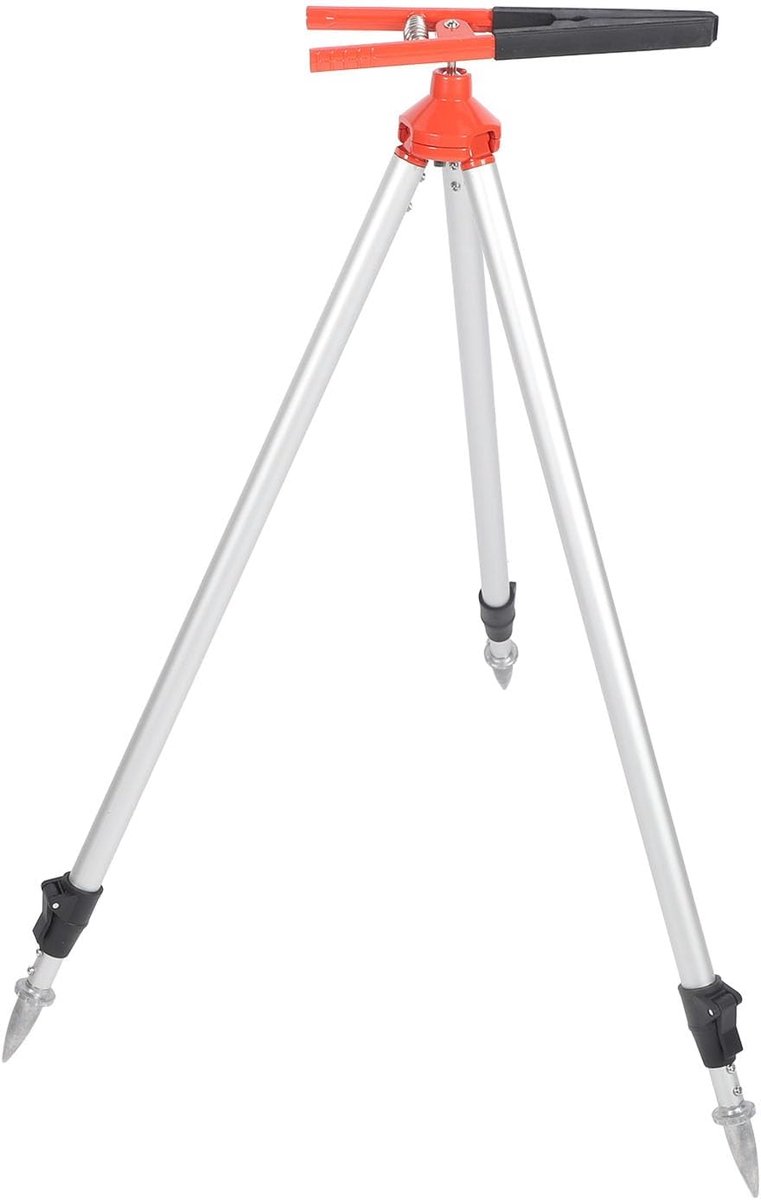 Uitschuifbaar Landmeetkundig Prismapaalstatief 75-120 Cm – Zwaar Aluminium Statief voor Totaalstations