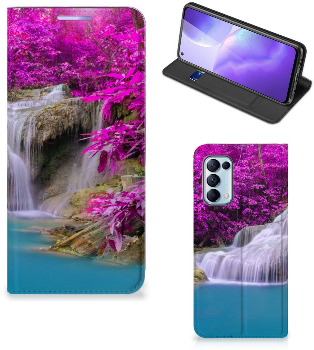 OPPO Find X3 Lite Book Cover Waterval