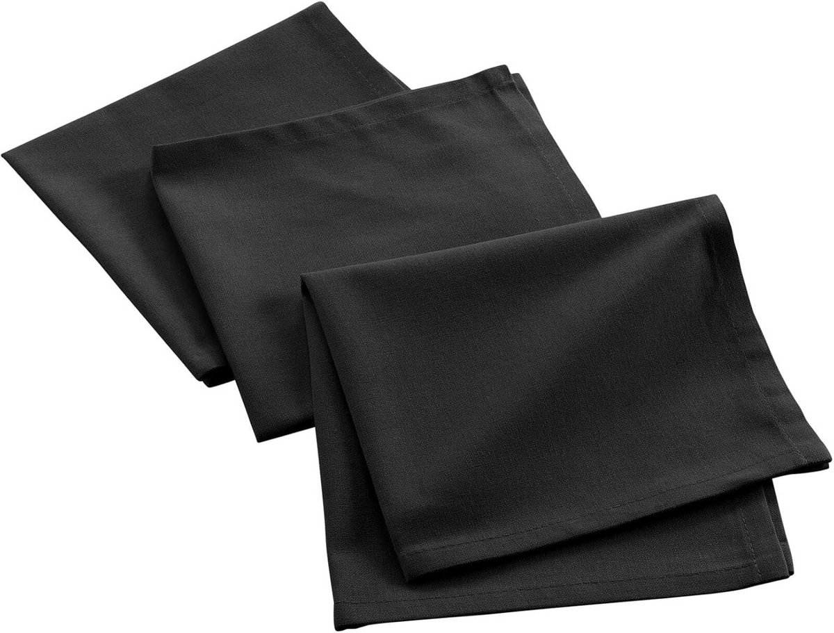 Zwarte Servetten 40 x 40 cm - Duurzaam en Praktisch