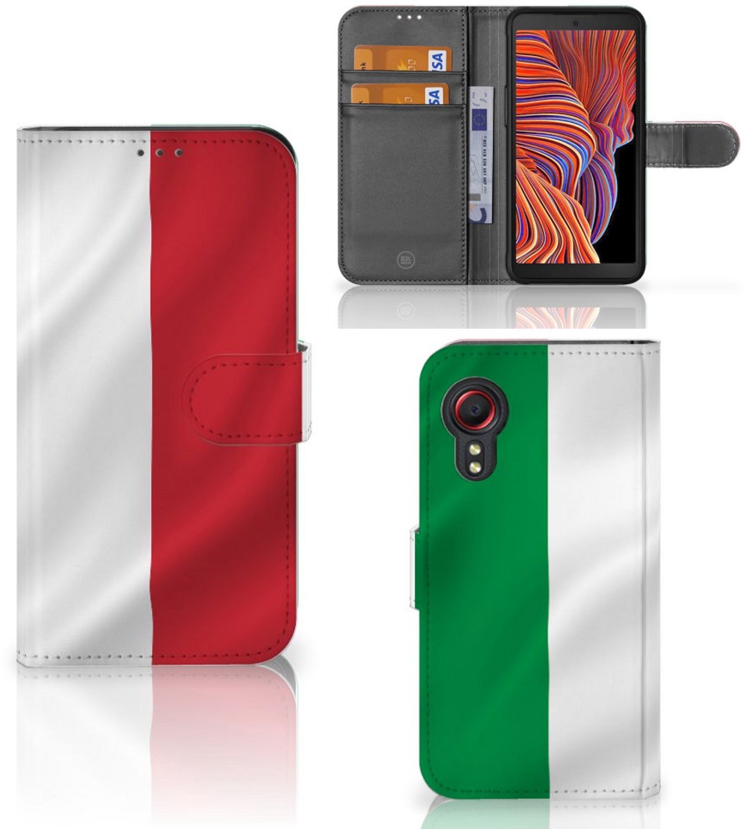 Samsung Galaxy Xcover 5 Bookstyle Case Italië