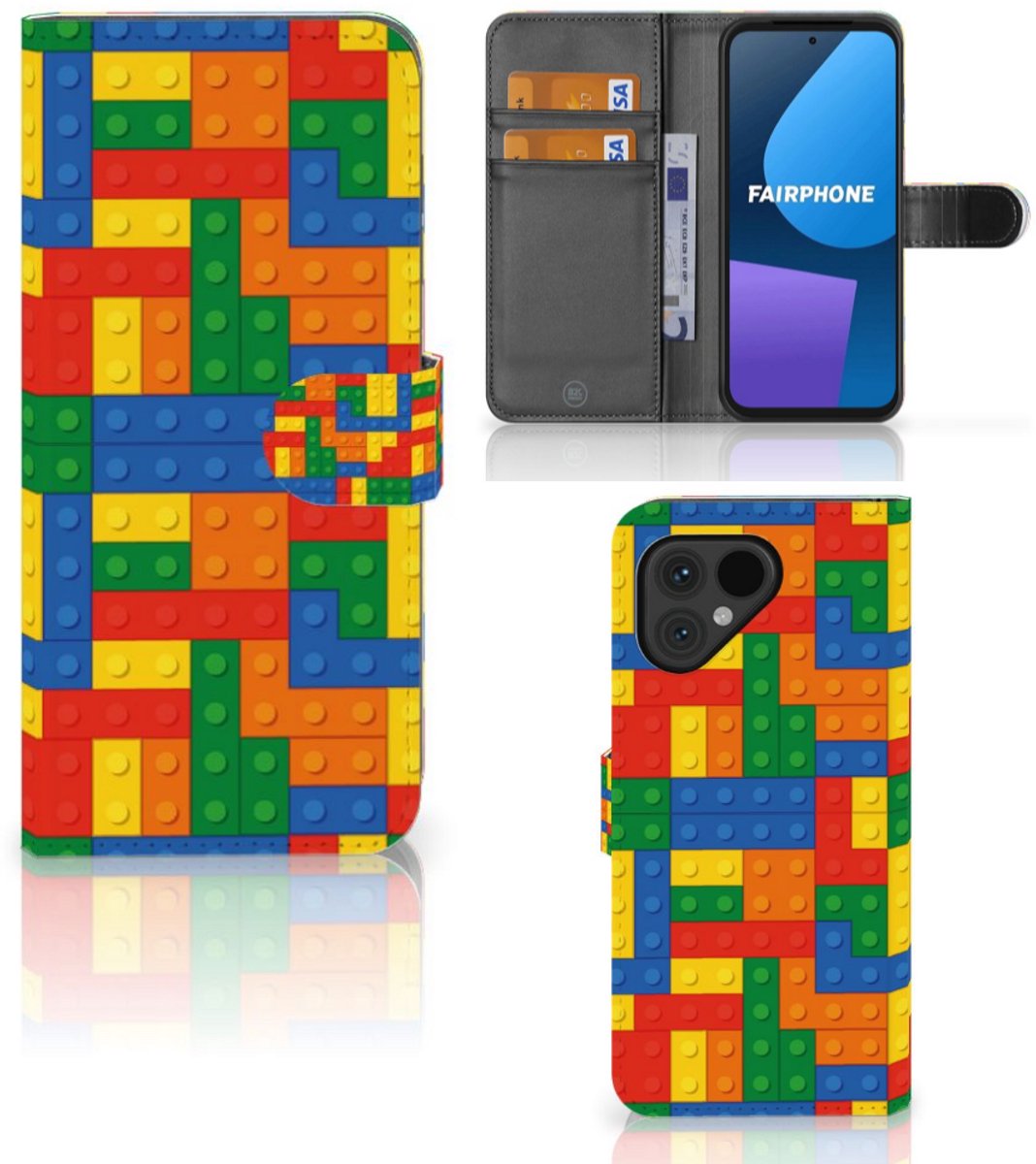 Fairphone 5 Telefoon Hoesje Blokken