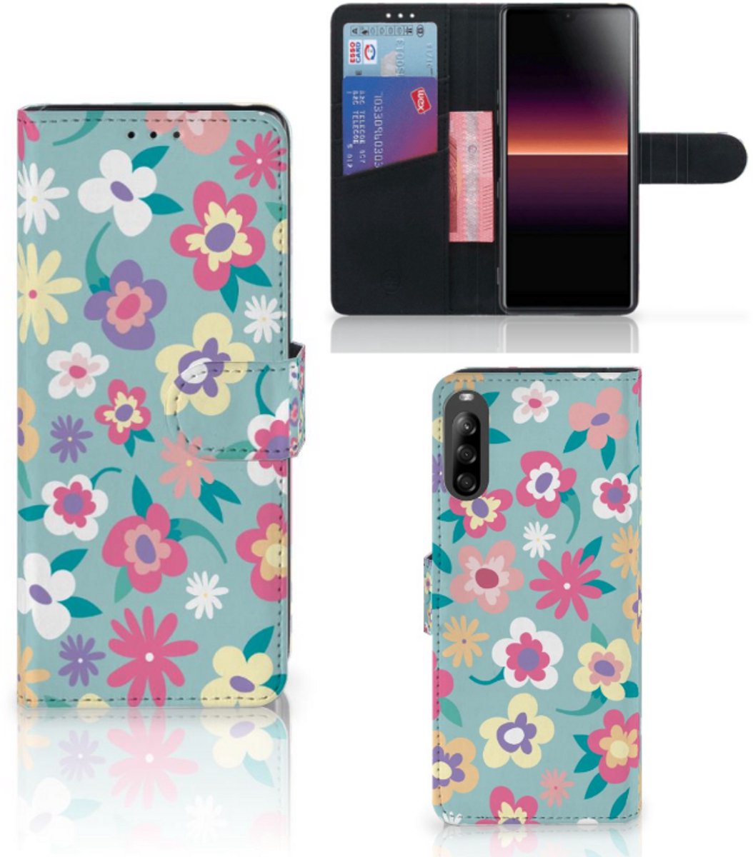 Sony Xperia L4 Hoesje Flower Power