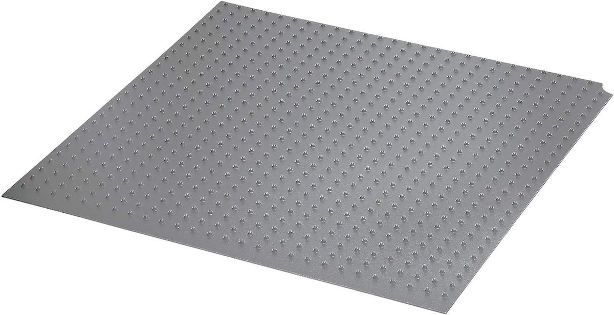 Corpusbreedte 600 mm Bodemplaat voor Tandembox - Grijs Aluminium 482 x 473,5 mm