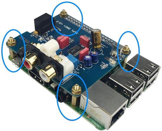 MMOBIEL 24-delige M2.5 Messing Afstandsbussen + Schroeven + Moeren Voor Raspberry Pi – Incl. Schroevendraaier