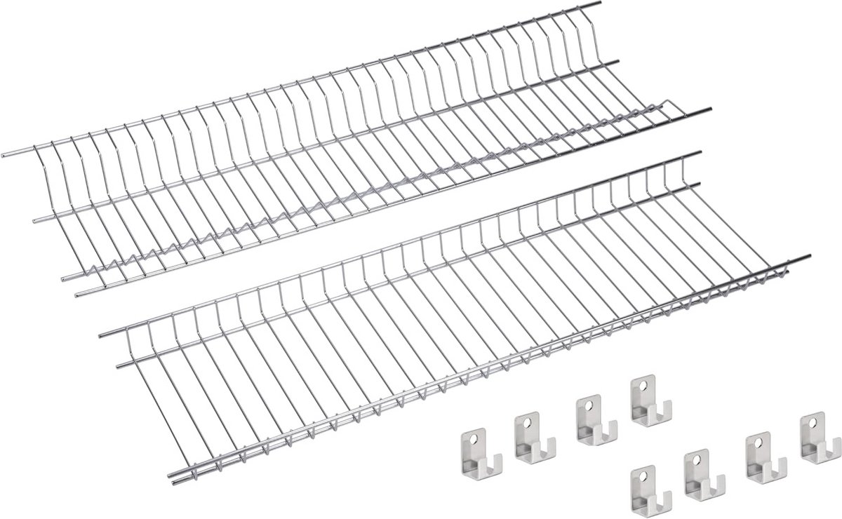 Afdruipset voor kasten 65 cm - Roestvrij Staal Afdruiprek