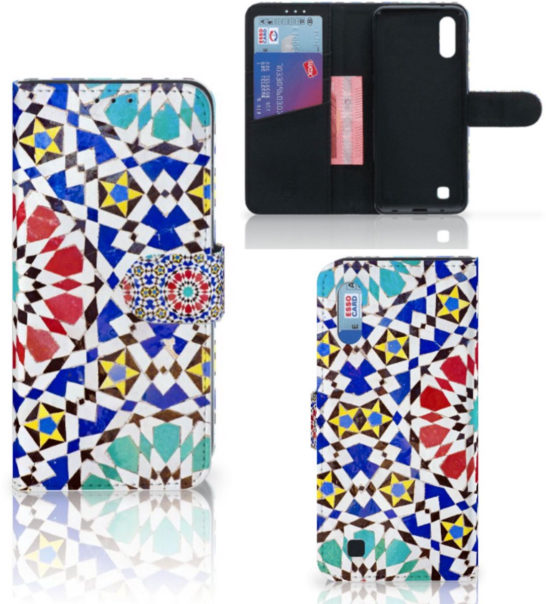 Samsung Galaxy M10 Bookcase Mozaïek