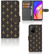 Bookcase OPPO Reno5 Z | Étui A94 5G Lys Français