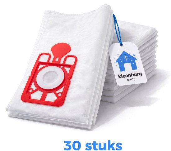 Kleanburg® - Stofzuigerzakken - Geschikt voor Numatic - Henry - Hetty - NVM 1CH - 30 stuks