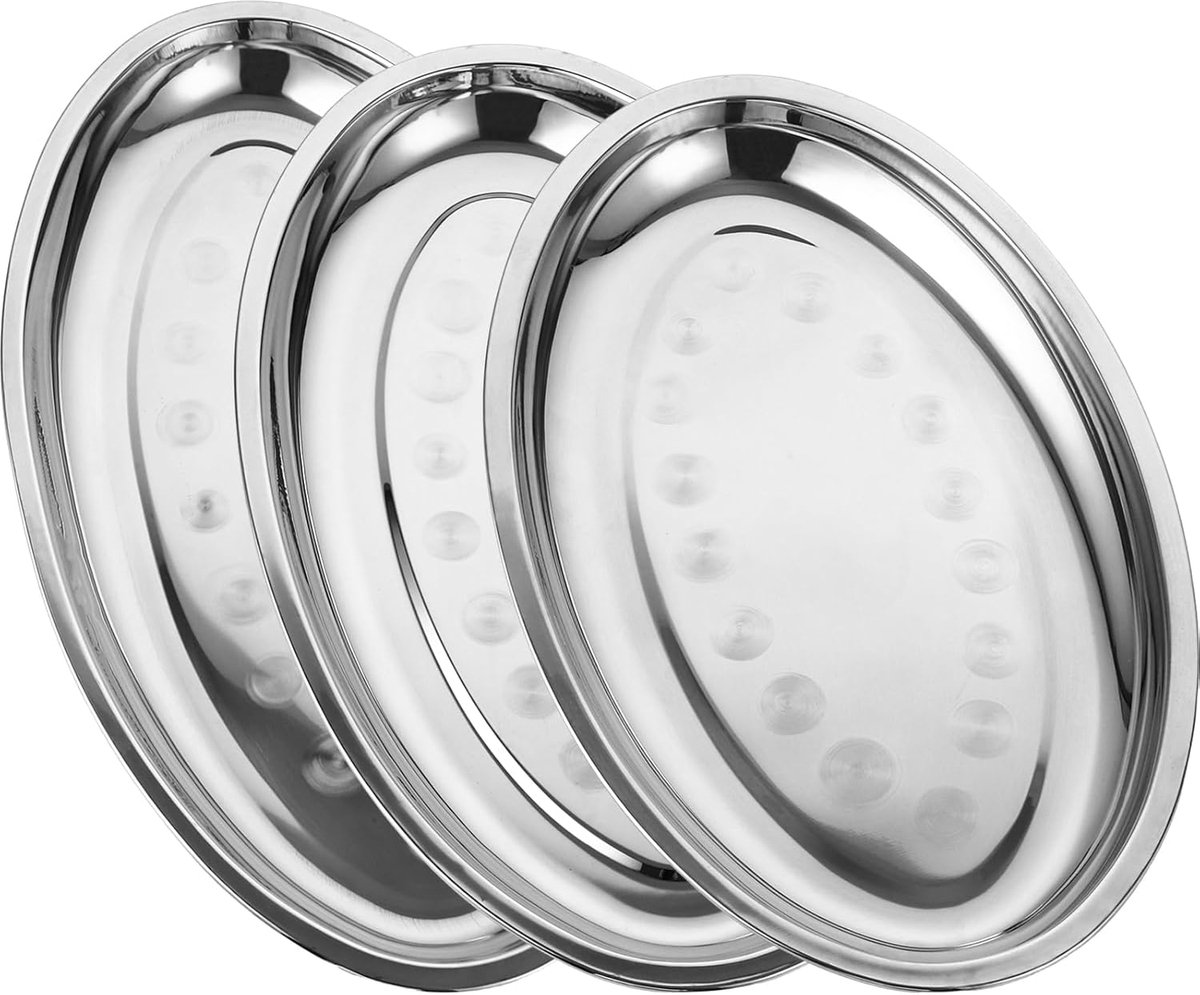 Ovale serveerschalen set van 3 - 35 cm, 40 cm, 44 cm
