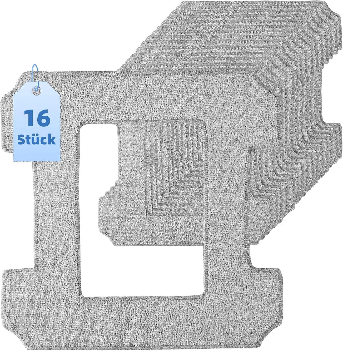 Reinigingsdoeken voor Raamraamrobots - Wasbare Microvezel Pads - 16 Stuks