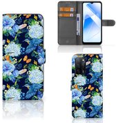 Coque de téléphone avec cartes adaptée à OPPO A16/A16s/A54s Kingfisher