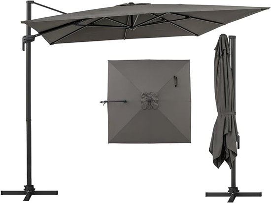 De Beste Zweefparasol 2026: Welke Overleeft de Wind?