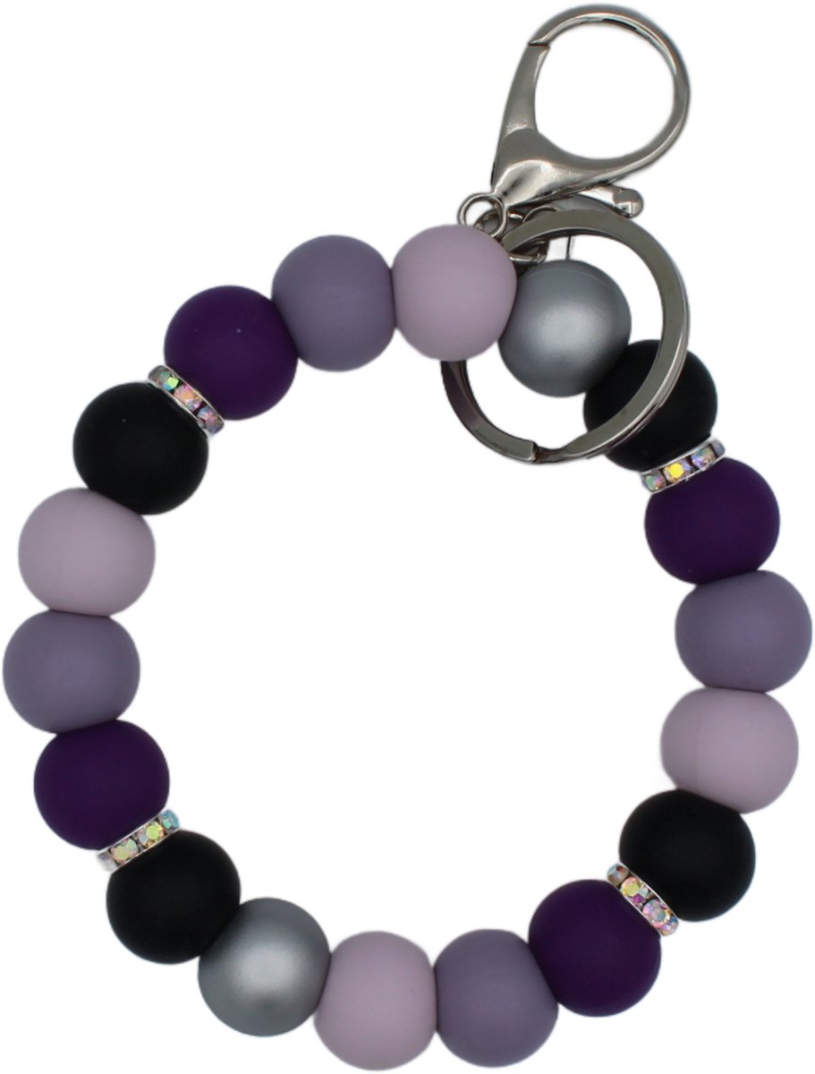 Wristlet Paars Zilver