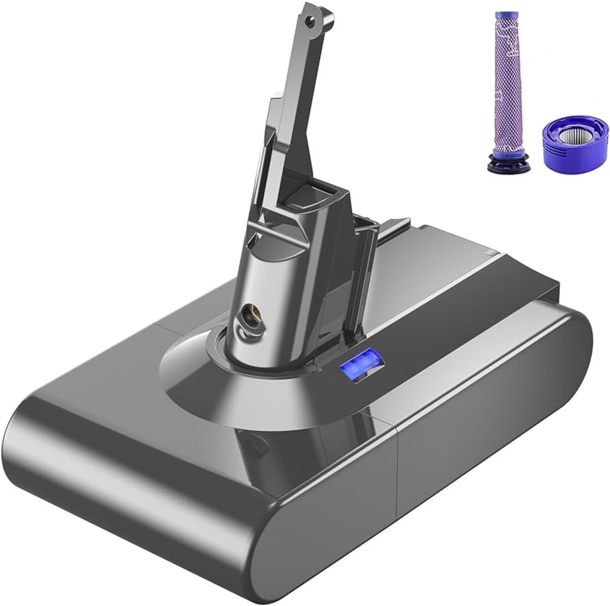 Vervangende Accu / Batterij voor Dyson V8 met filterset Accu / Batterij / 3500 mah met filter