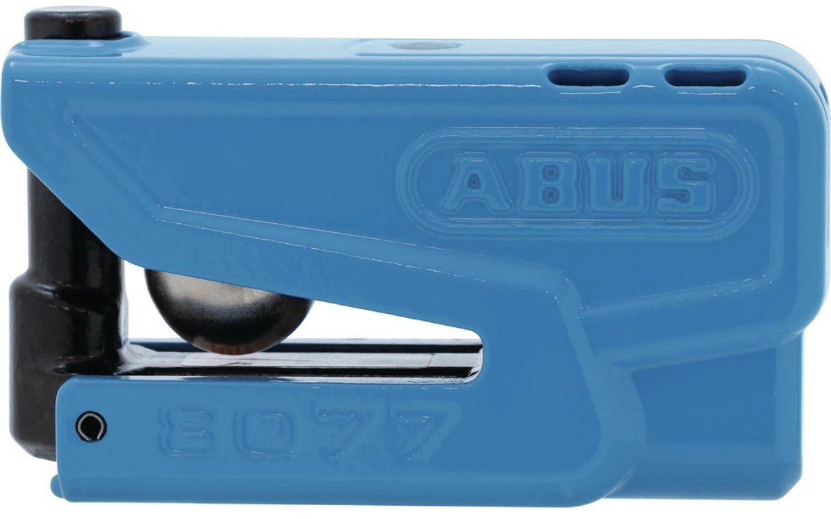 Motorslot ABUS Schijfremslot met alarm - GRANIT™ Detecto XPlus 8077 2.0 - Security level 18 - blauw - geschikt voor motoren - scooters