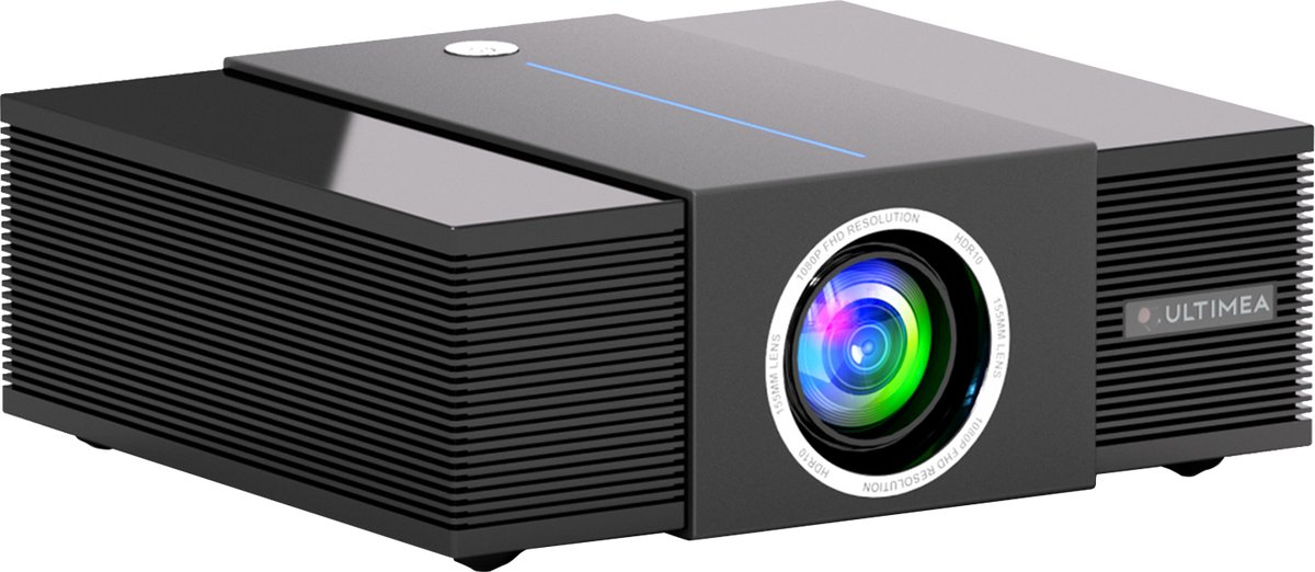 ULTIMEA Beamer met Autofocus en 6D Keystone Correctie, 900 ANSI Lumen, Native Full HD 1080P, 30W Luidspreker, Projector – Zwart