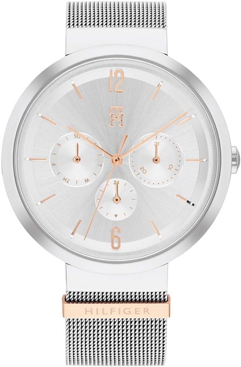 Dameshorloge Zilver Edelstaal Analoog Multifunctioneel Quartz