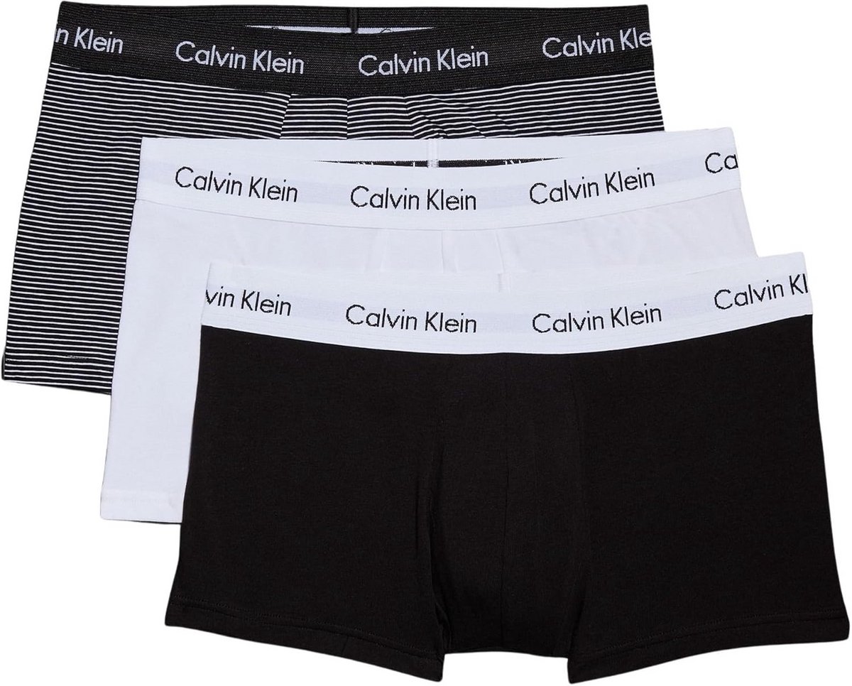 Ondergoed Heren Low Rise Trunk 3-Pack Comfortabele Boxershorts