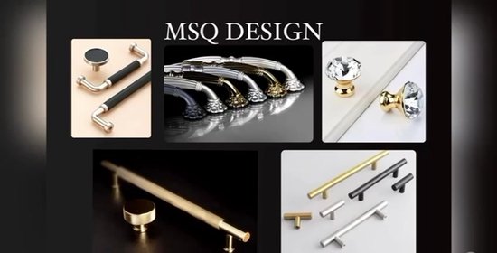 10 X MSQDESIGN Handgrepen RVS zwart - Boormaat 224mm - zwarte Handgreep voor Keuken & Kast - Moderne Meubelgreep - Keukengreep Mat zwart -Kastgrepen- zwarte Greepjes Keuken - zwarte RVS Handvatten - Deurgreepjes -incl schroeven