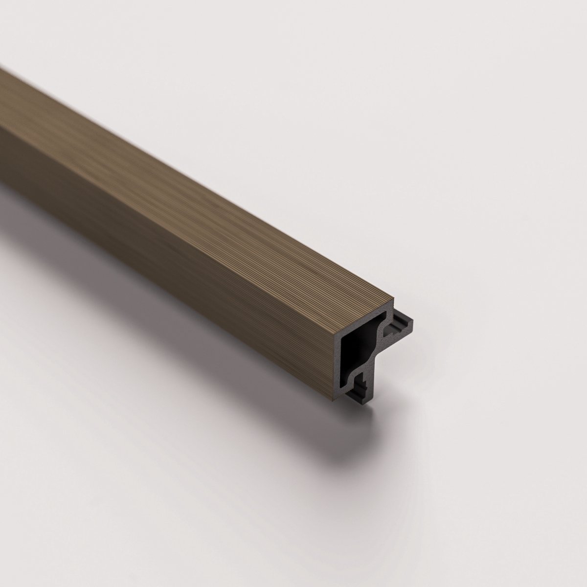 Barnwoodweb WPC Hoekprofiel Eiken – 270 × 4,9 × 4,9 cm - Afwerkhoek voor WPC Buitenpanelen Eiken