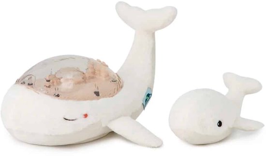 Cloud B Tranquil Whale Familie Wit Walvis Muzikale Babyprojector van Cloud-B — afbeelding 2