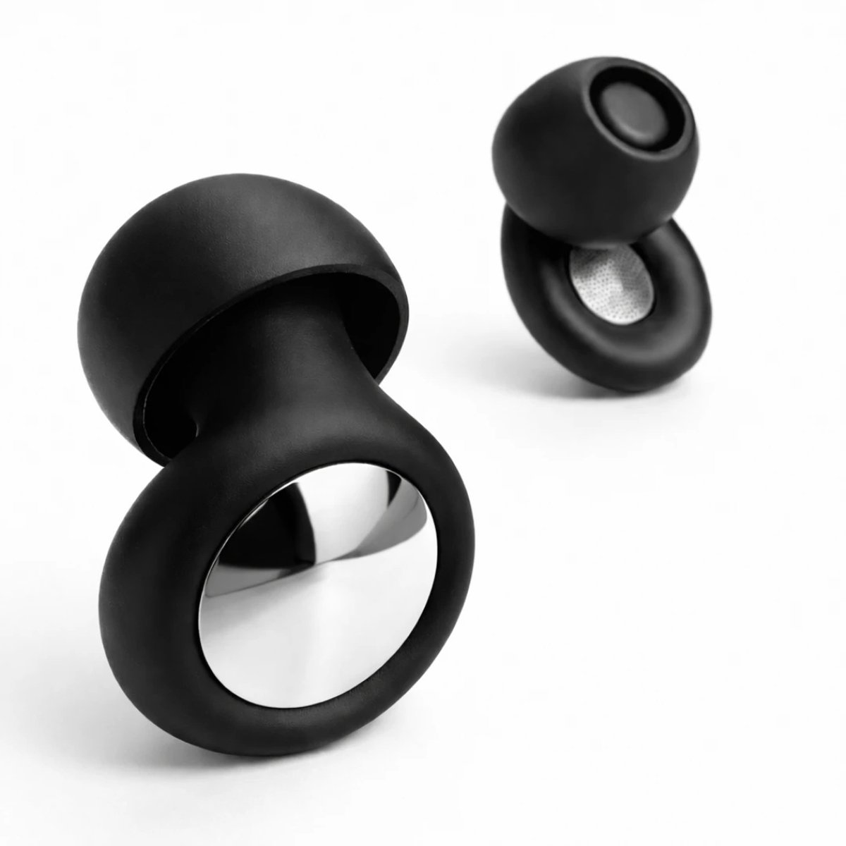 Snoozzle Oordopjes Slapen - Comfortabele Oordoppen Slapen - Slaap-oordoppen Anti-snurk - 28 dB - Maximale Geluidsdemping - CE-keurmerk - Met Opbergdoosje - Zwart