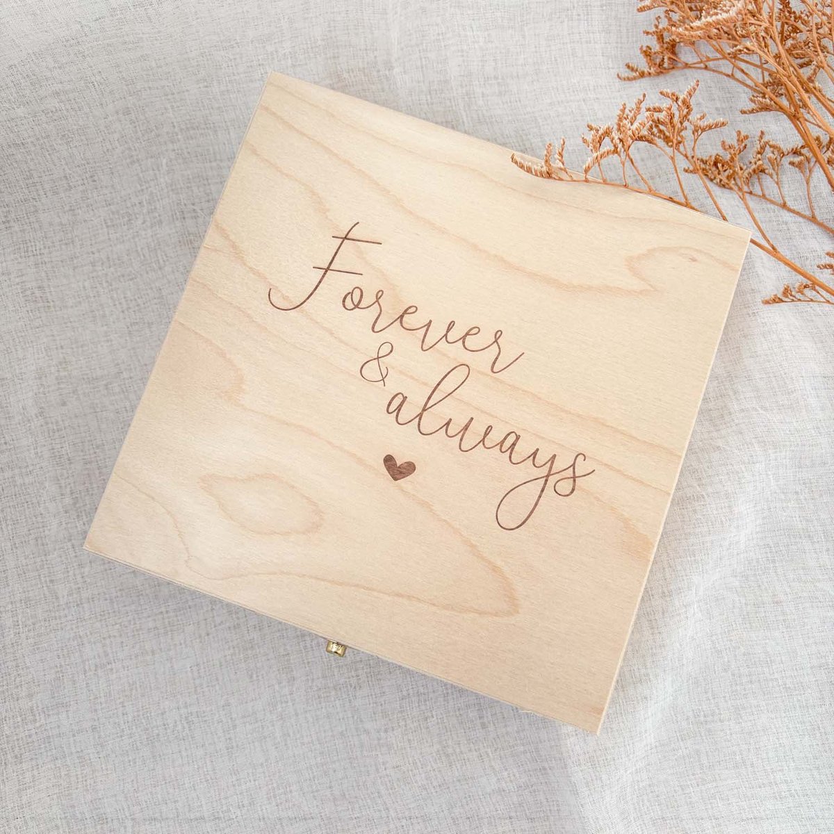 Fien & Feau - Bewaarkistje - Forever & always - herinneringen