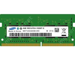 Samsung 4GB DDR4 Laptopgeheugen – 2400 MHz SODIMM | M471A5244CB0-CRC