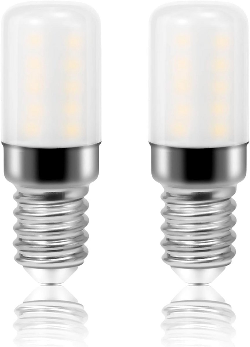 E14 LED Lampen 3.5W Koel Wit 6000K 2 Stuks Vervangt 35W Halogeen