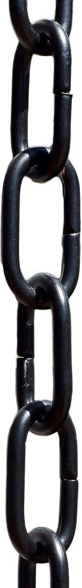 Traditionele Regentonketing Zwart Metalen Waterafvoer als Decoratief Alternatief