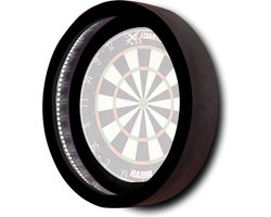 XQMax Dartbordring Met Led-verlichting 60 Cm Zwart - Cadeau