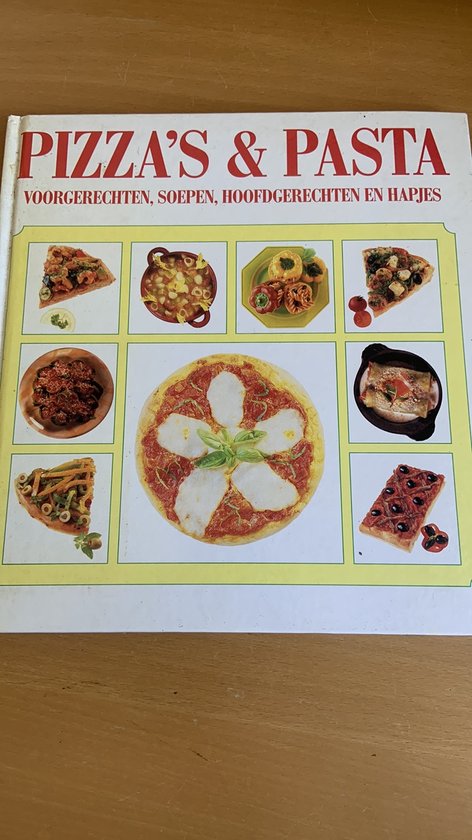 Omslag van Pizza's & pasta door Auteur Onbekend
