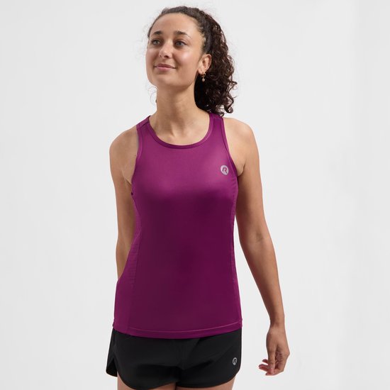 Rogelli Core Hardlooptop - Hardloop Singlet Dames - Cherry - Maat M