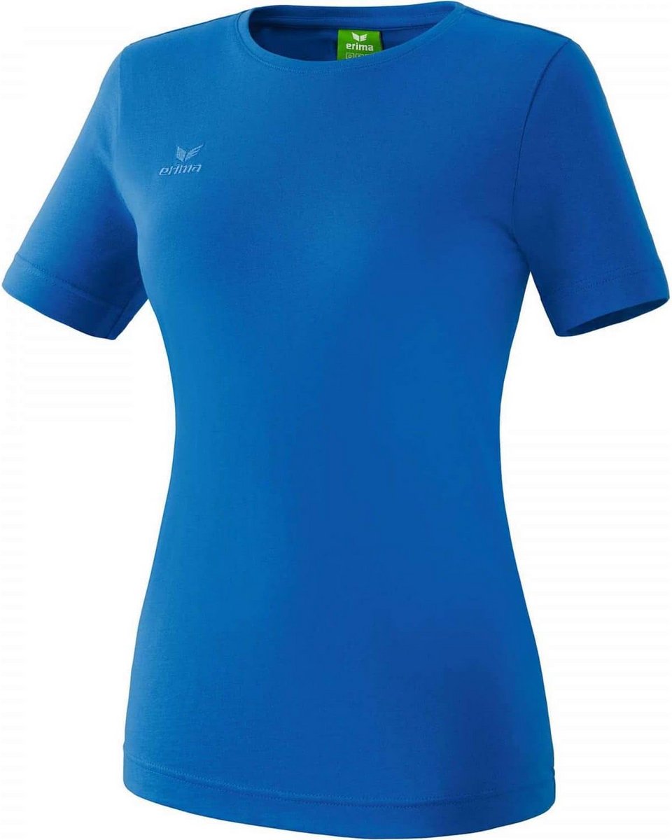 Dames T-shirt voor Teamsport en Vrije Tijd Katoen Ademend