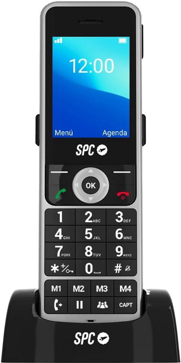 Draadloze 4G DECT Telefoon met SIM-kaart, VoLTE en WiFi Opladen voor Zakelijk Gebruik