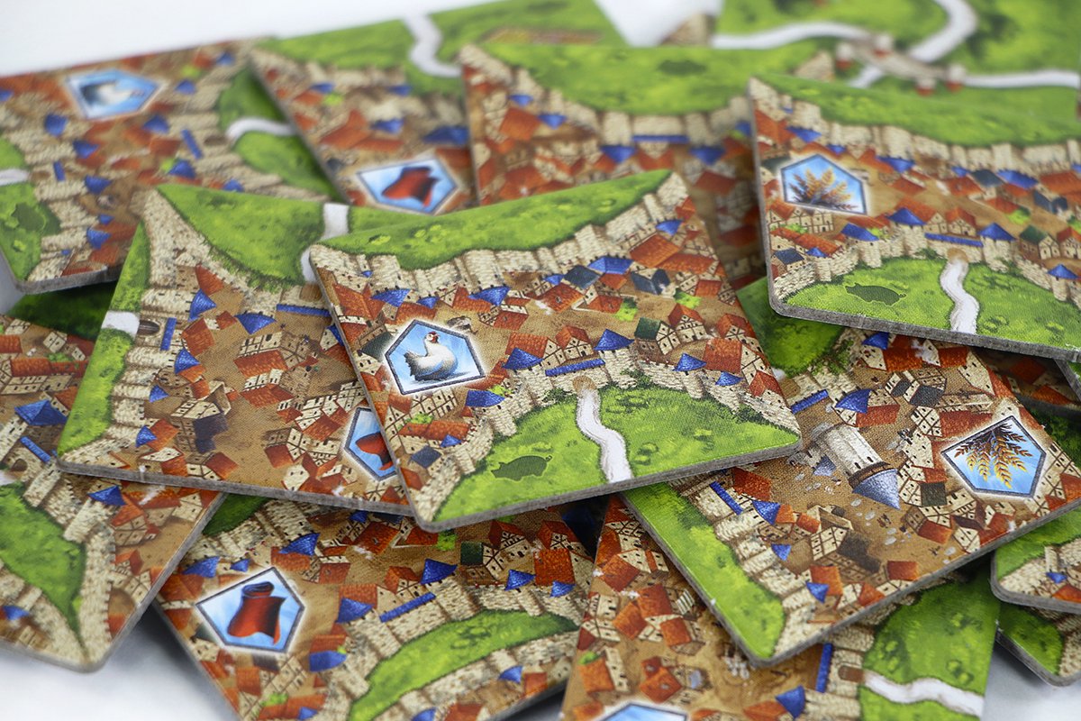 999 Games - Carcassonne: Kooplieden & Bouwmeesters - Uitbreiding 2 - Nieuwe Versie - NL -EN — afbeelding 12