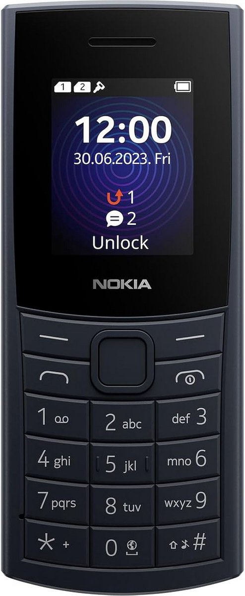 Smartphone 4G (2023) Dual SIM Donkerblauw