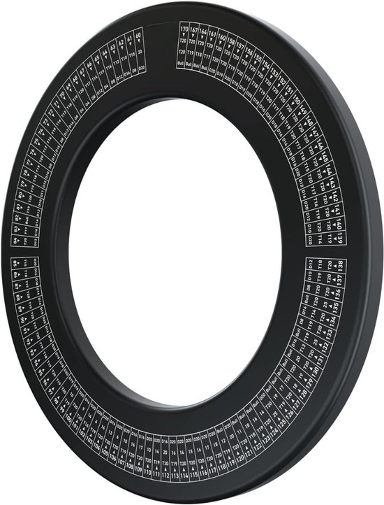 REN® Dartbord Surround Ring - Surround Ring - Zwart - 70cm x 70cm x 4cm van ren — afbeelding 5
